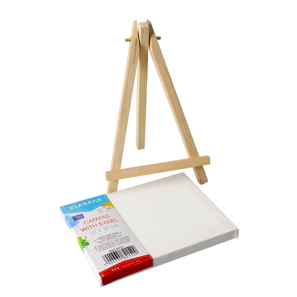 SUB-PINTURA 12X16 CM CON CABALLETE STARPAK 485121